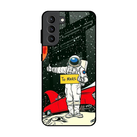 Astronaut on Mars Glossy Case for Samsung Galaxy S21 Plus