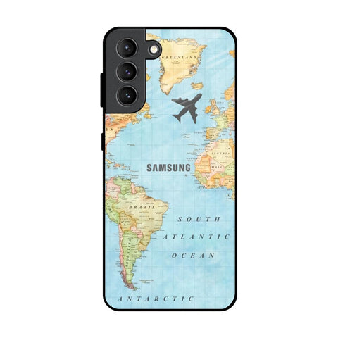 Fly Around The World Glossy Case for Samsung Galaxy S21 Plus