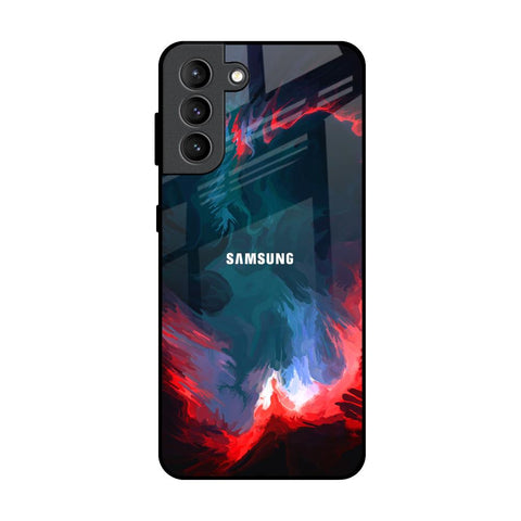 Brush Art Glossy Case For Samsung Galaxy S21 Plus
