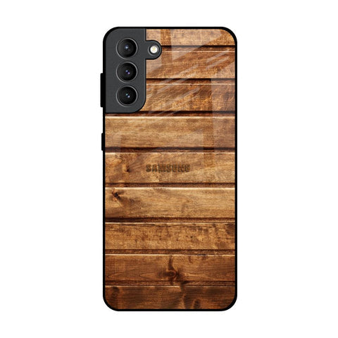 Wooden Planks Glossy Case for Samsung Galaxy S21 Plus