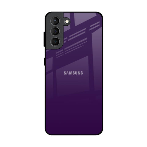 Dark Purple Glossy Case for Samsung Galaxy S21 Plus