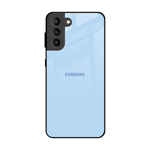 Pastel Sky Blue Glossy Case for Samsung Galaxy S21 Plus