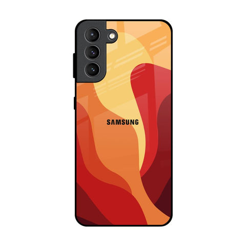 Magma Color Pattern Glossy Case for Samsung Galaxy S21 Plus