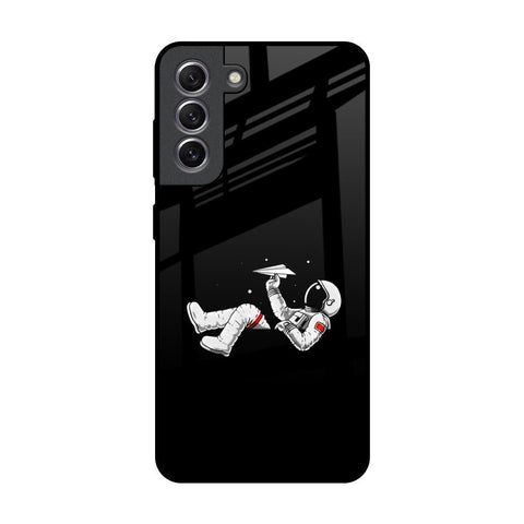 Space Traveller Glossy Case for Samsung Galaxy S21