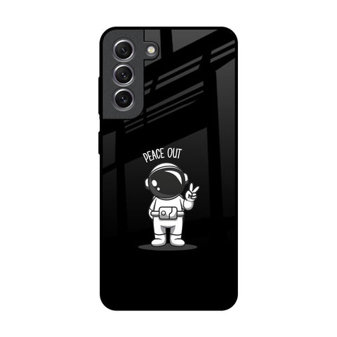 Peace Out Astro Glossy Case for Samsung Galaxy S21