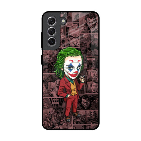 Joker Cartoon Glossy Case for Samsung Galaxy S21