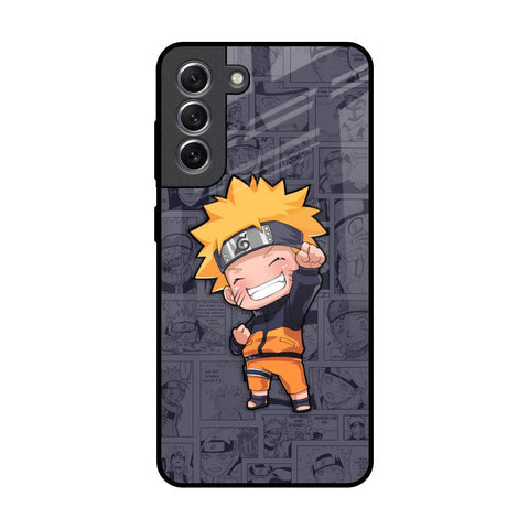 Orange Chubby Glossy Case for Samsung Galaxy S21
