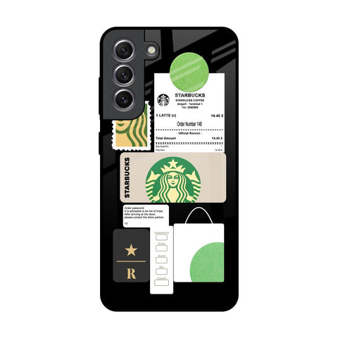 Coffee Latte Glossy Case for Samsung Galaxy S21
