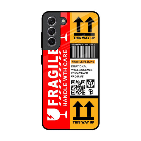 Handle With Care Glossy Case for Samsung Galaxy S21
