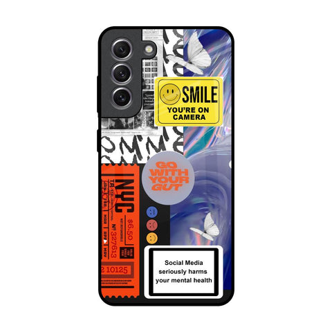 Smile for Camera Glossy Case for Samsung Galaxy S21