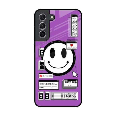 Code with Smile Glossy Case for Samsung Galaxy S21