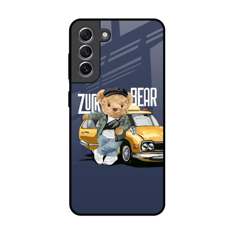 Adventurous Bear Glossy Case for Samsung Galaxy S21
