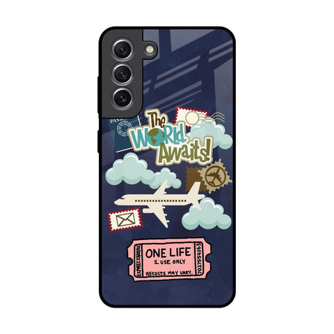 Tour The World Glossy Case For Samsung Galaxy S21