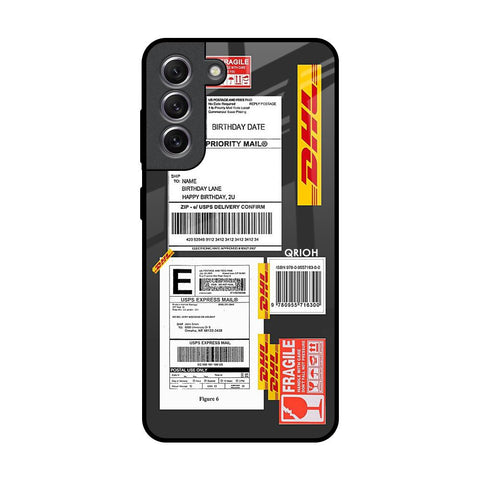 Cool Barcode Label Glossy Case For Samsung Galaxy S21