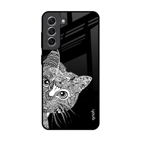 Kitten Mandala Glossy Case for Samsung Galaxy S21