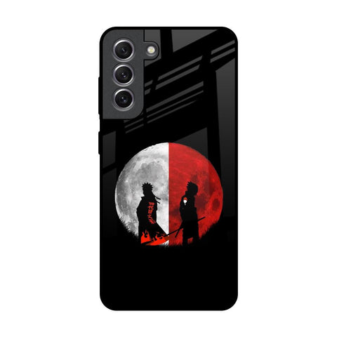 Anime Red Moon Glossy Case for Samsung Galaxy S21