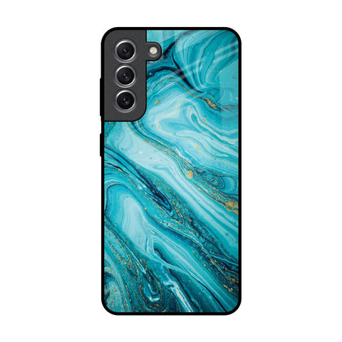Ocean Marble Glossy Case for Samsung Galaxy S21