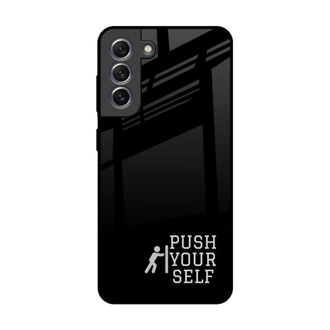 Push Your Self Glossy Case for Samsung Galaxy S21