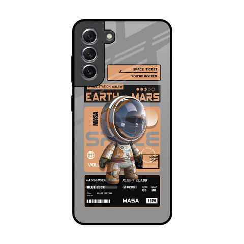 Space Ticket Glossy Case for Samsung Galaxy S21