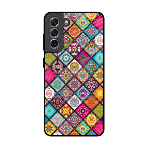 Multicolor Mandala Glossy Case for Samsung Galaxy S21