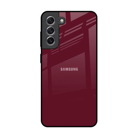 Classic Burgundy Glossy Case for Samsung Galaxy S21