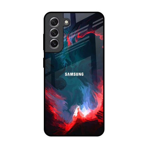 Brush Art Glossy Case For Samsung Galaxy S21