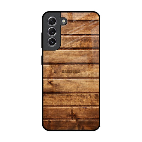 Wooden Planks Glossy Case for Samsung Galaxy S21