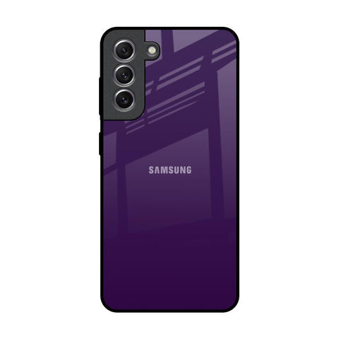 Dark Purple Glossy Case for Samsung Galaxy S21