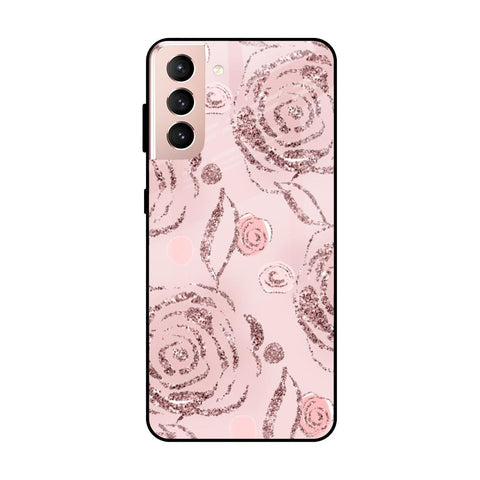 Shimmer Roses Glossy case for Samsung Galaxy S21