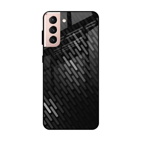 Dark Abstract Pattern Glossy Case For Samsung Galaxy S21