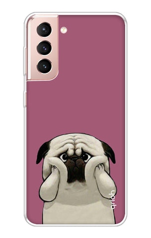 Chubby Dog Soft Cover for Samsung Galaxy S21