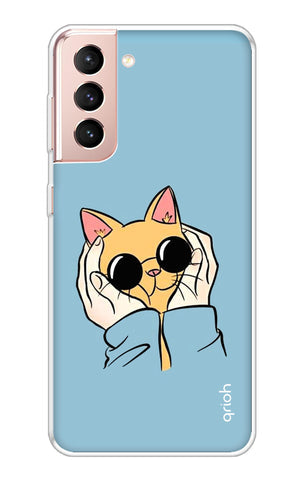 Attitude Cat Soft Cover for Samsung Galaxy S21