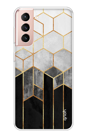 Hexagonal Pattern Soft Cover for Samsung Galaxy S21