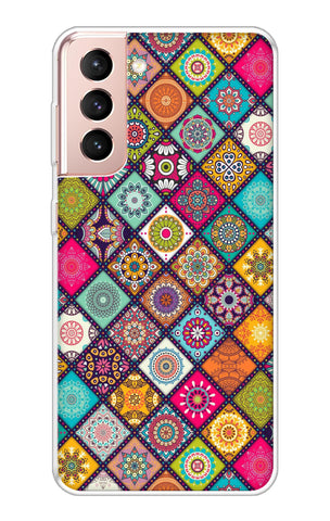 Multicolor Mandala Soft Cover for Samsung Galaxy S21