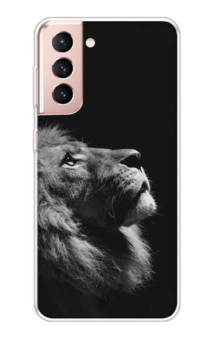 Lion Looking to Sky Soft Cover for Samsung Galaxy S21