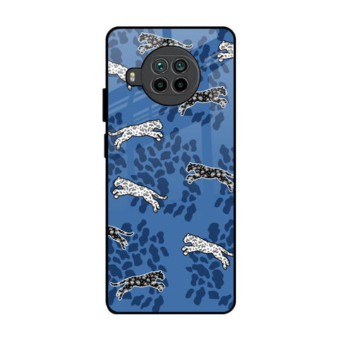 Blue Cheetah Glossy Case for Mi 10i 5G