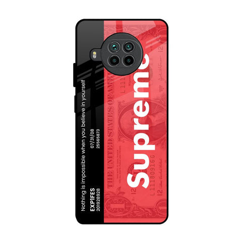 Supreme Ticket Glossy Case for Mi 10i 5G