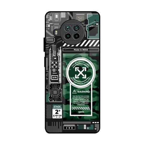 Green Camo Circuit Glossy Case for Mi 10i 5G