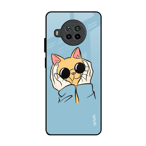 Adorable Cute Kitty Glossy Case For Mi 10i 5G