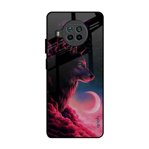 Moon Wolf Glossy Case for Mi 10i 5G
