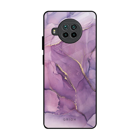 Purple Gold Marble Glossy Case for Mi 10i 5G