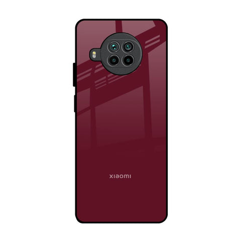 Classic Burgundy Glossy Case for Mi 10i 5G