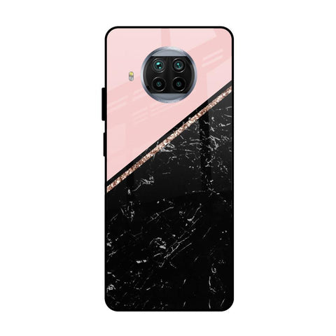 Marble Texture Pink Glossy Case For Mi 10i 5G