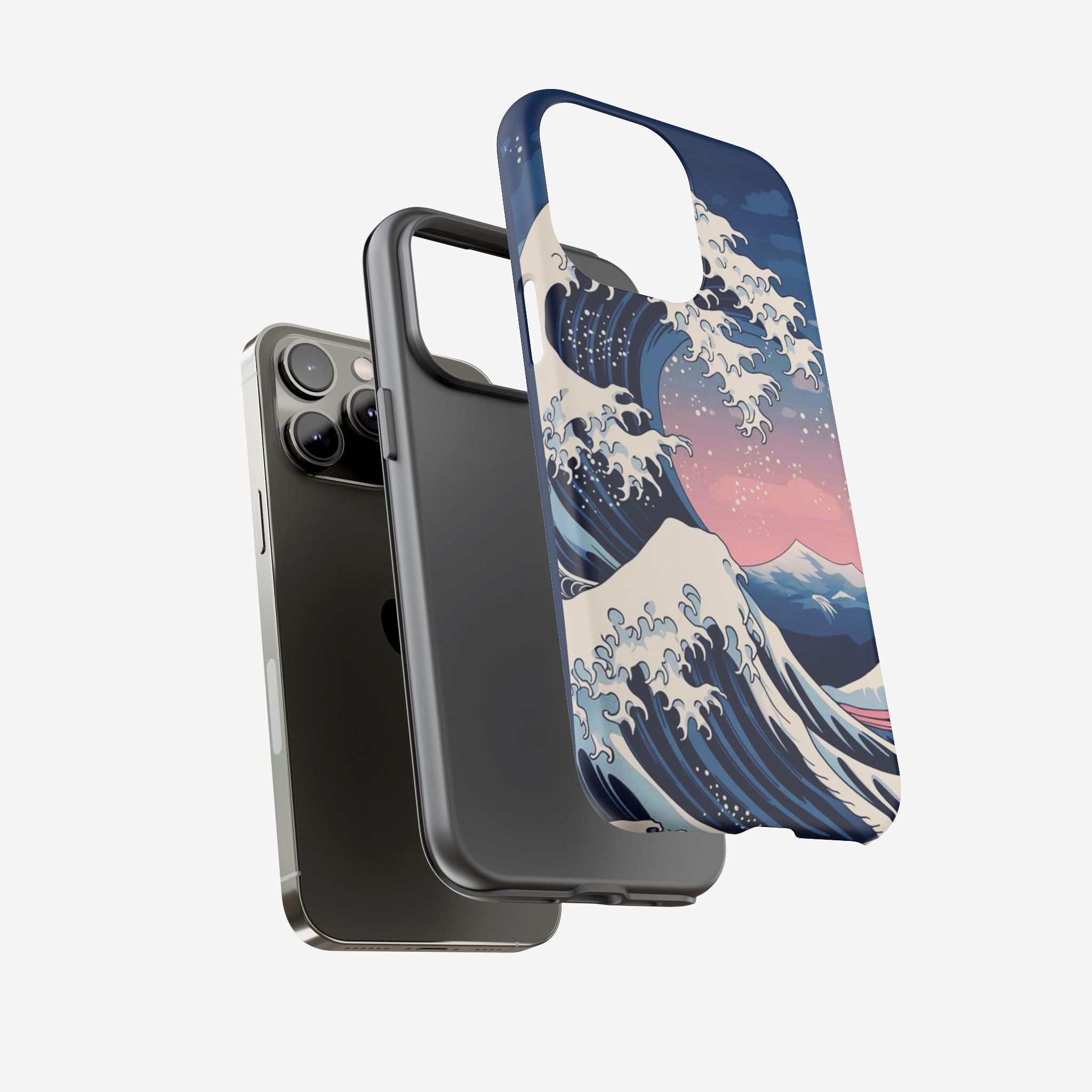 Ocean Crest Premium Tough Shining Phone Case (Double Layer) Available For All iPhone Models