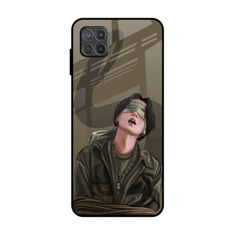 Blind Fold Glossy Case for Samsung Galaxy M12