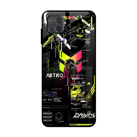 Astro Glitch Glossy Case for Samsung Galaxy M12