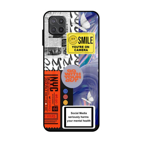Smile for Camera Glossy Case for Samsung Galaxy M12