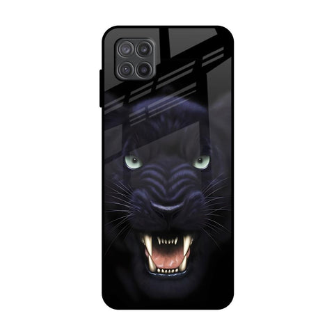 Angry Black Leopard Glossy Case for Samsung Galaxy M12