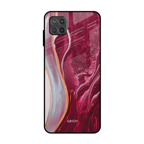 Crimson Ruby Glossy Case for Samsung Galaxy M12