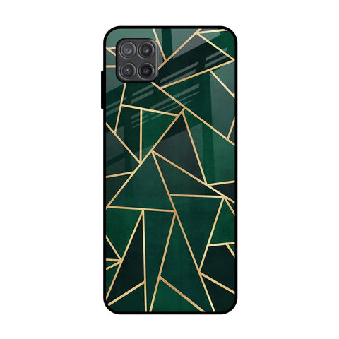 Abstract Green Glossy Case For Samsung Galaxy M12